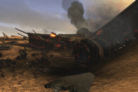 Crash Site - Debris Field